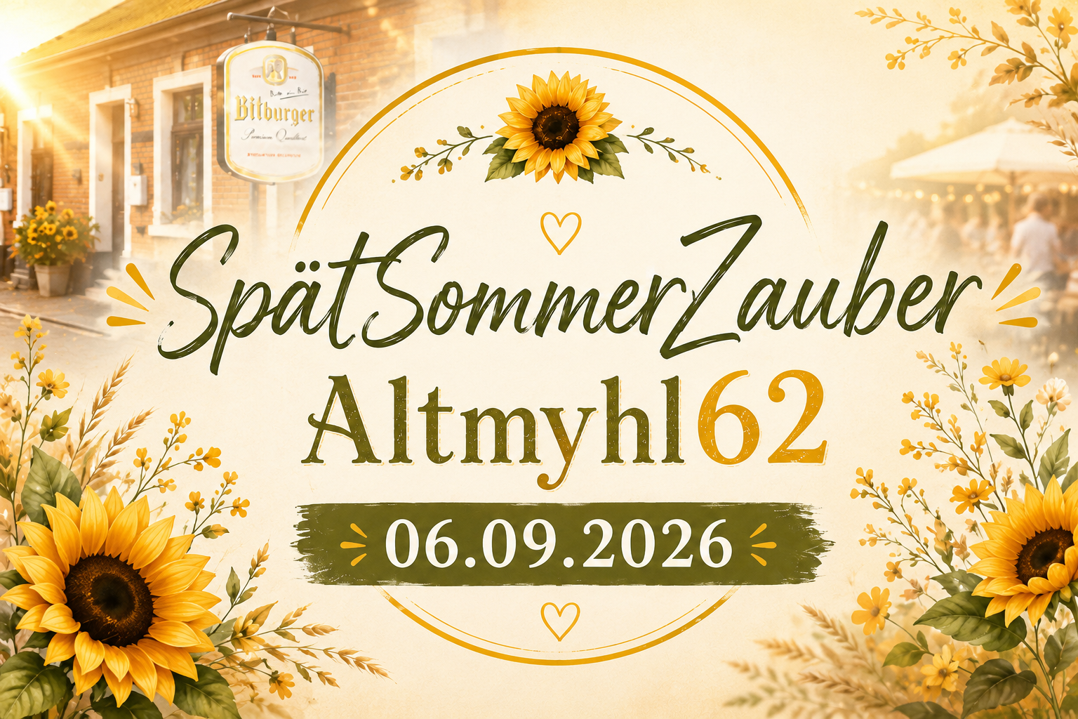 Spätsommer Zauber  (Der Markt für die ganze Familie)